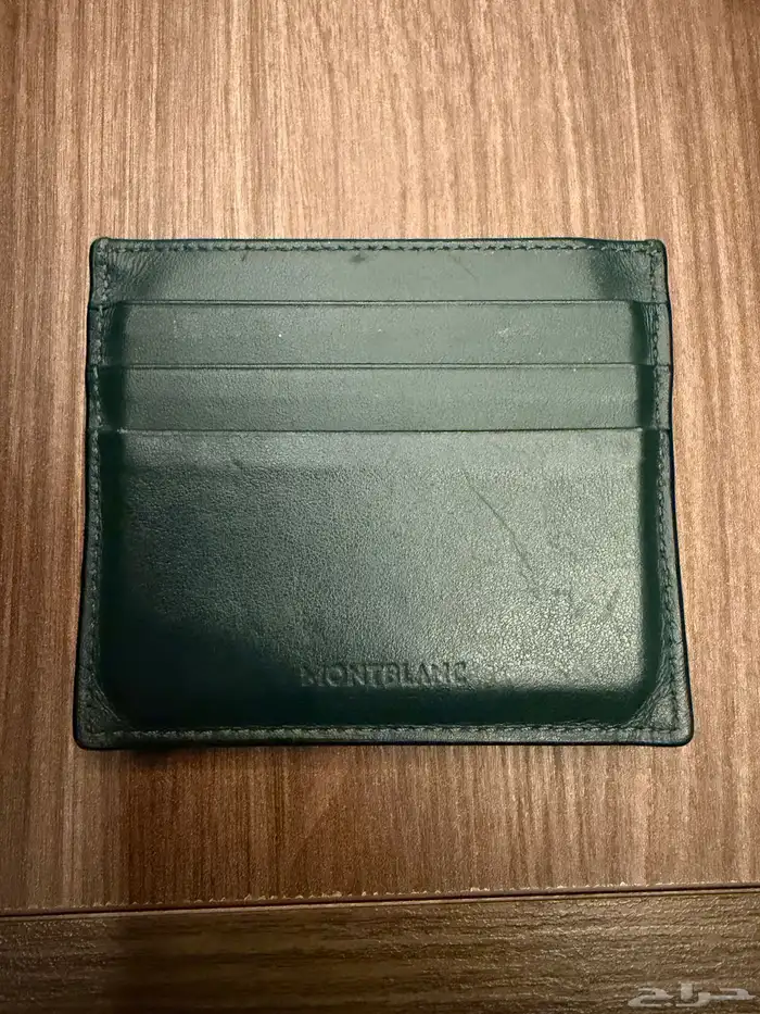 محفظة بطايق من موبنت بلانك Montblac Leather Card Holder 1