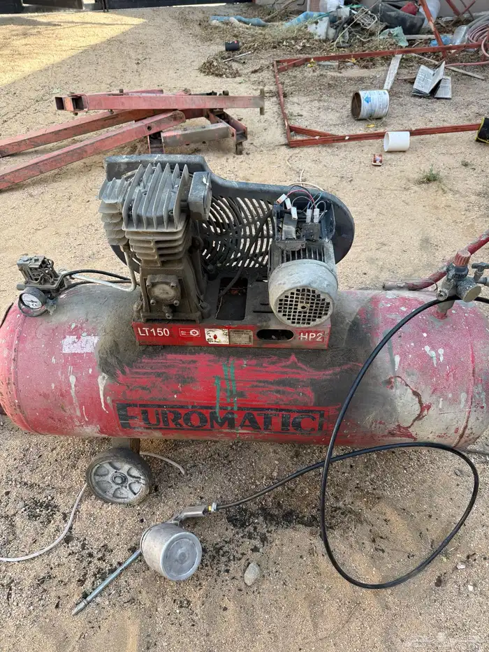 ماطور هوا ورافعه مكينة سيارات 2