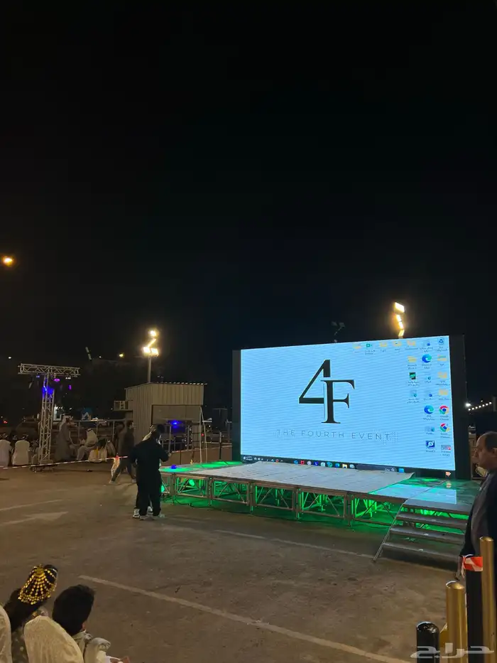 للحفلات شاشات مسارح اضاءات 0