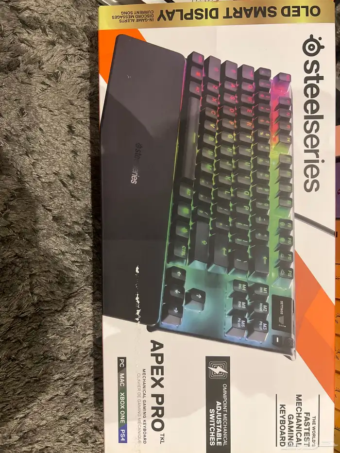 كبيورد apex pro tkl بكرتونه مانفك 0