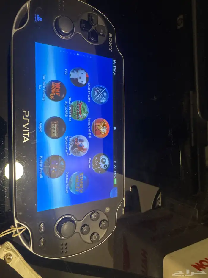 جهاز بلاي ستيشن فيتا للبيع ps vita 1