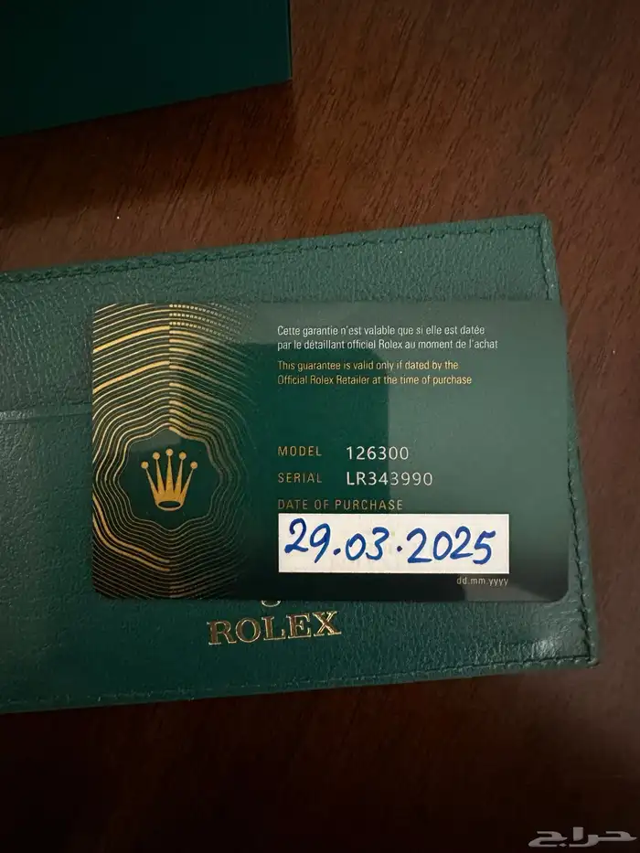 للبيع ساعة رولكس أصلية   جديدة تماما 6