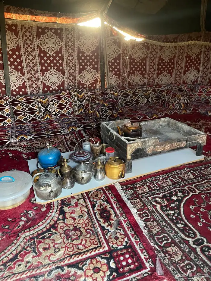 للبيع اغراض مخيم مع الموقع 3