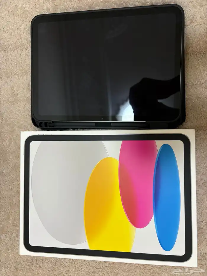 للبيع ايباد الجيل 11 مع جراب بطاريته 100 جديد جداا 1