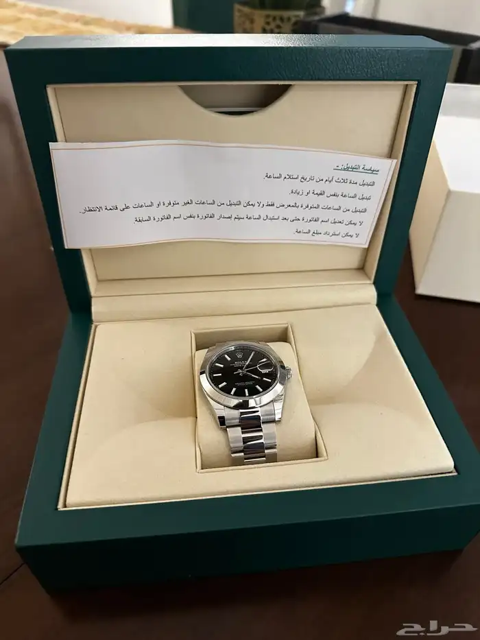 للبيع ساعة رولكس أصلية   جديدة تماما 4