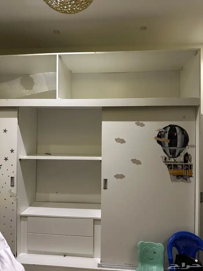 دولاب ملابس وتخزين بطاطين 1