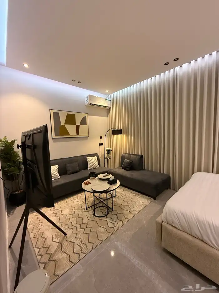 شقة استديو للايجار الشهري 5