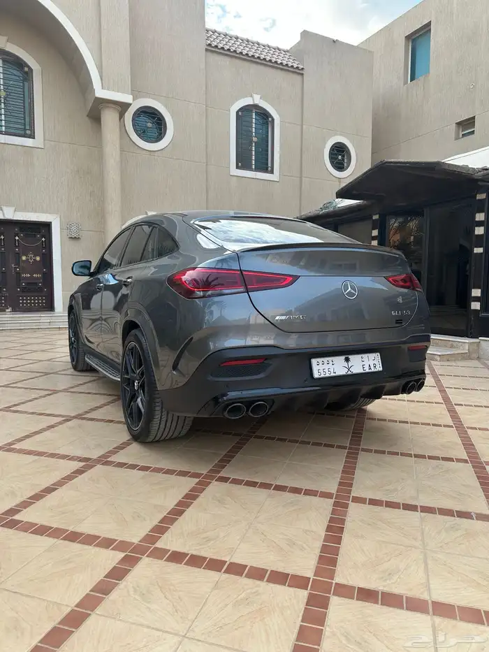 مرسيدس GLE53 2022 نظيف لوحة مميزة 4