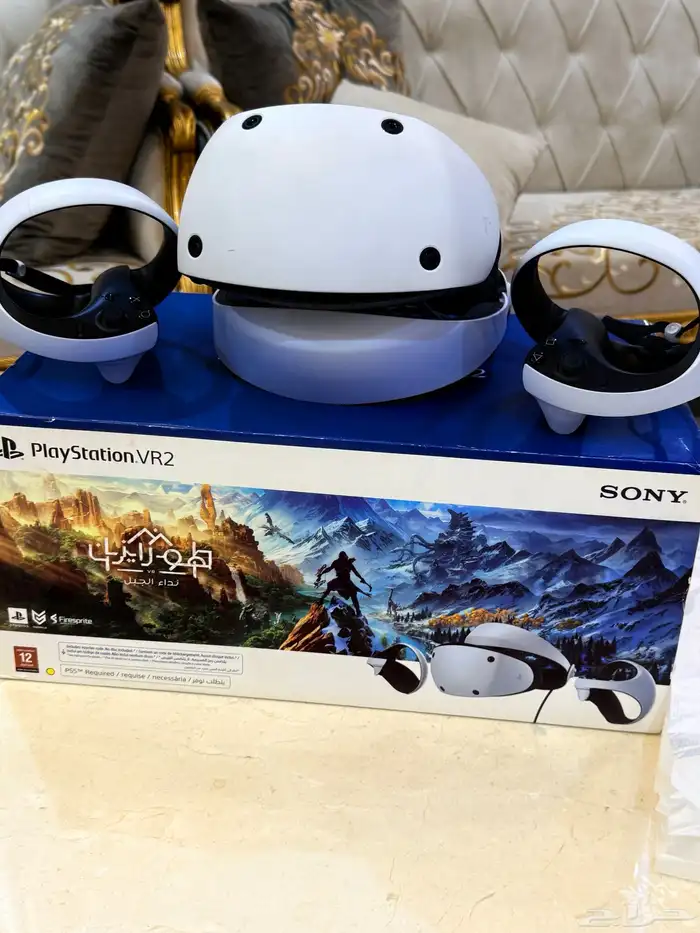 للبيع جهاز PS VR2مع لعبه Horizonشبه جديد استعمال خفيف جدا 5