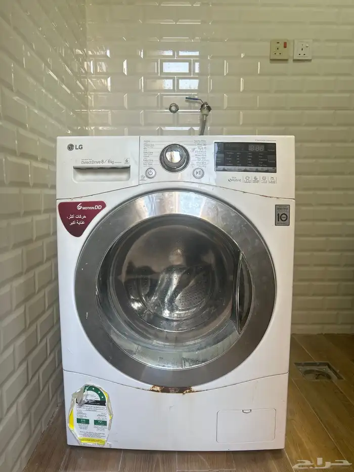 غسالة توماتيك ال جي تحميل امامي 0