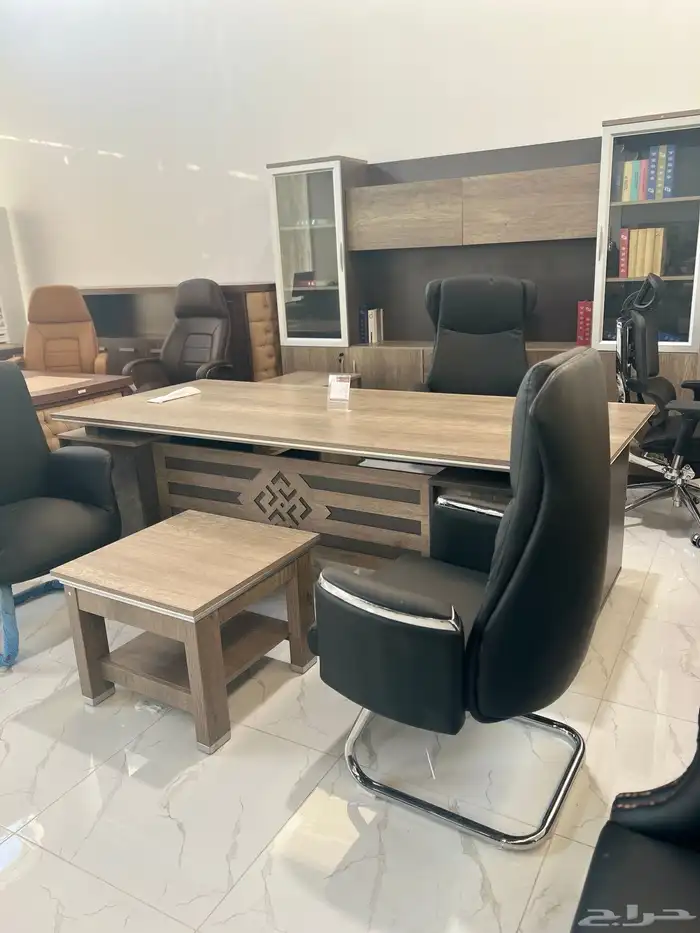 مودرن أحدث تنفيذي مكاتب اثاث فخمة كامل طقم حجم كبير مقاس 9