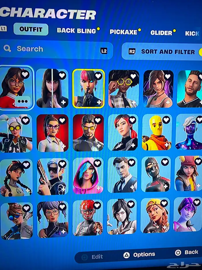 حساب سوني للبيع فورتنايت 1