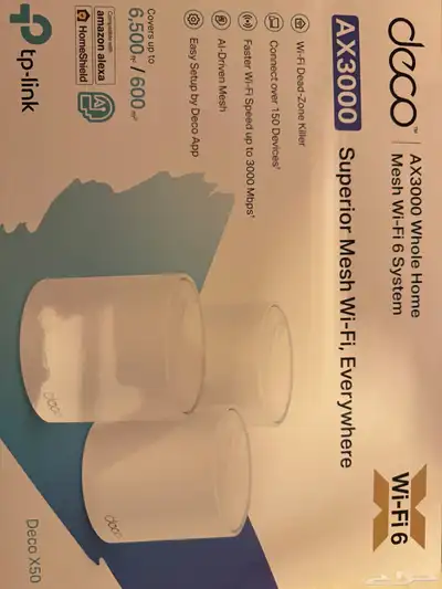 جهاز مقوي شبكة ديكو ميش - Deco mesh TP-Link index