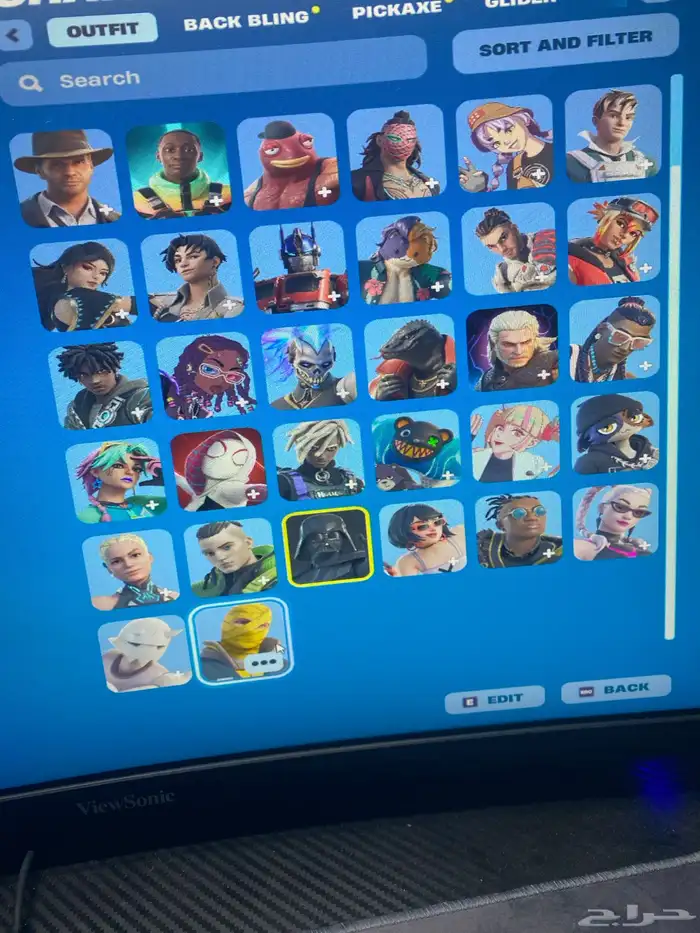 حساب فورت للبيع 1