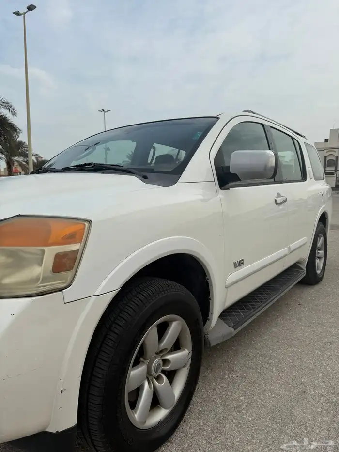 نيسان ارمادا 2008 دبل 8 سلندر 2