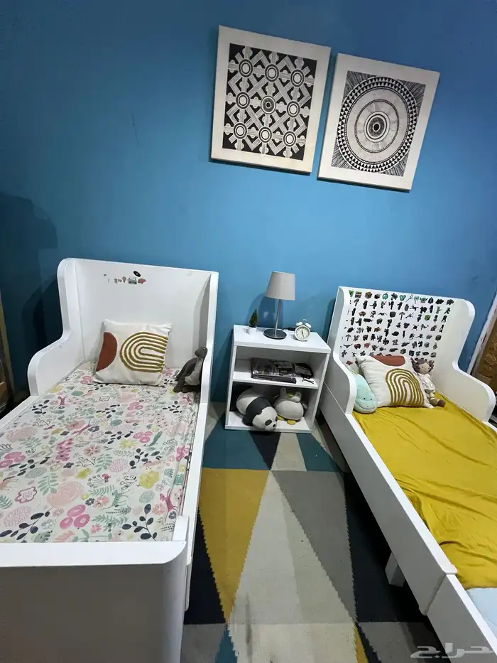 سريرين أطفال من آيكيا   قابلين للتمديد 1