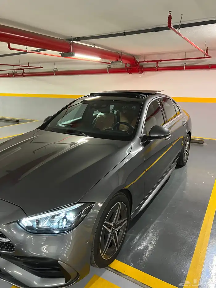 مرسيدس C 200 كت AMG جديده 1600 كيلو فقط 0