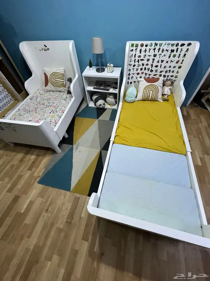 سريرين أطفال من آيكيا   قابلين للتمديد 0