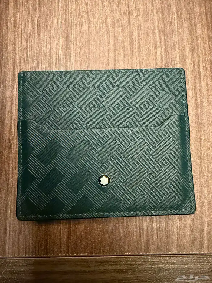 محفظة بطايق من موبنت بلانك Montblac Leather Card Holder 0