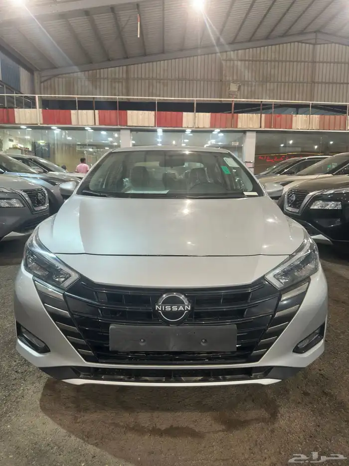 نيسان صني الشكل الجديد SL فل كامل 2024 ابيض فضي رصاصي فاتح 13