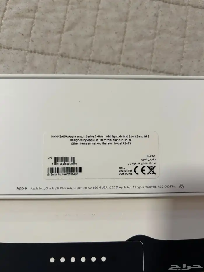 Apple Watch Series 7   مقاس 41mm 2