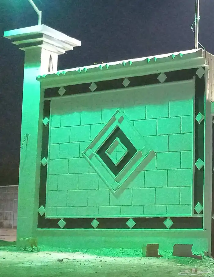 معلم واجهات خارجيه بديل الحجر تليس نقشه 1