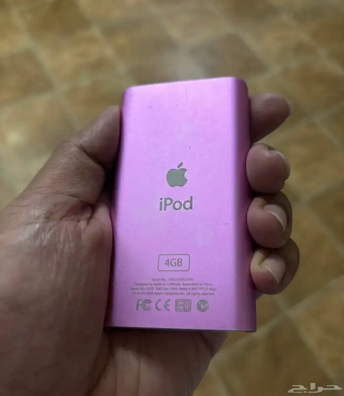 ipodآيبود ميني الجيل الثاني 4 جيجابايت باللون الوردي 0
