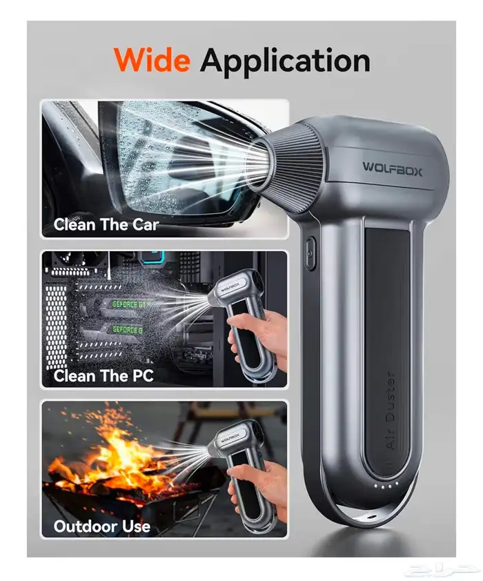 WOLFBOX MF100للبيع منفاخ هواء 5