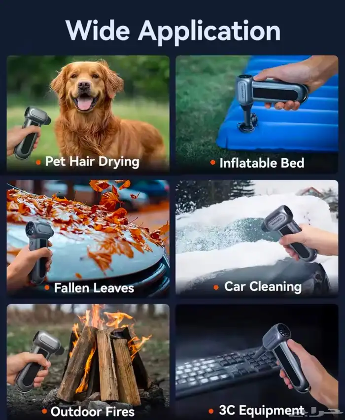 WOLFBOX MF100للبيع منفاخ هواء 4