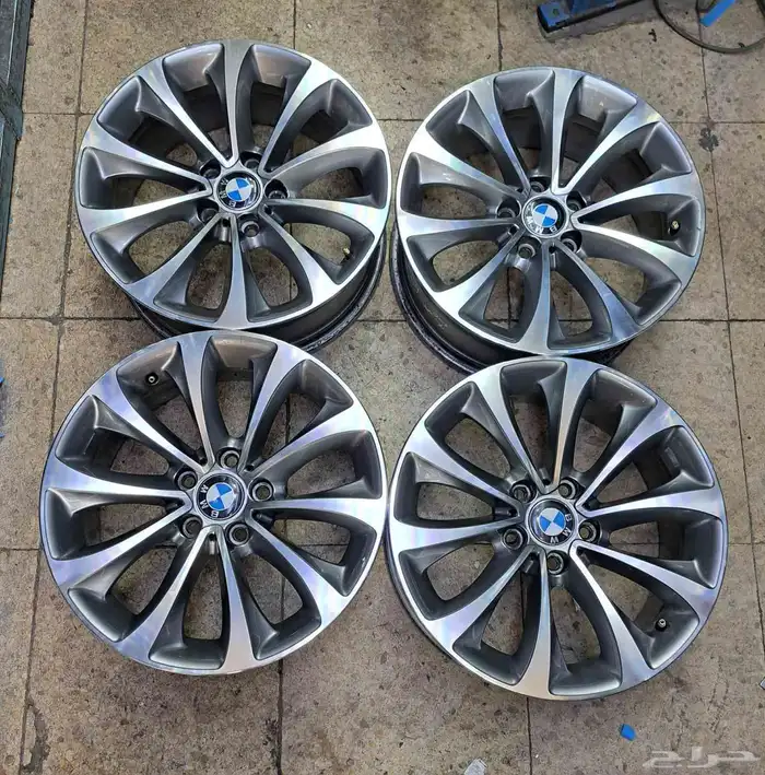 جنوط بي ام دبليو 2015 مقاس18 اصليه وكاله 14