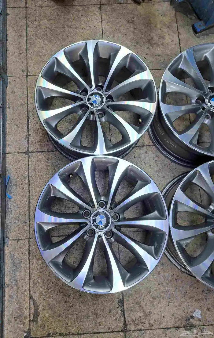 جنوط بي ام دبليو 2015 مقاس18 اصليه وكاله 3