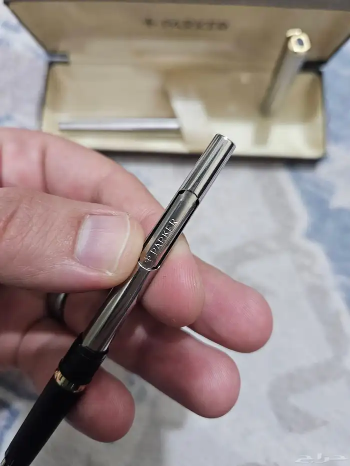 قلم باركر مدهب صناعه امريكيه 1