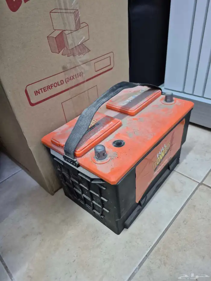 بطارية شبه جديده مراوح كهرب سرعتين 0