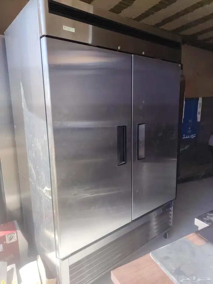 متوفر لدينا ثلاجه استيل 2 باب سعرها مره جميل 0