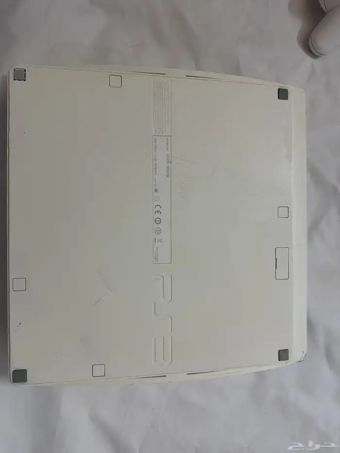 PlayStation 3 Slim   اللون الأبيض   موديل CECH-3000A   بورد 3