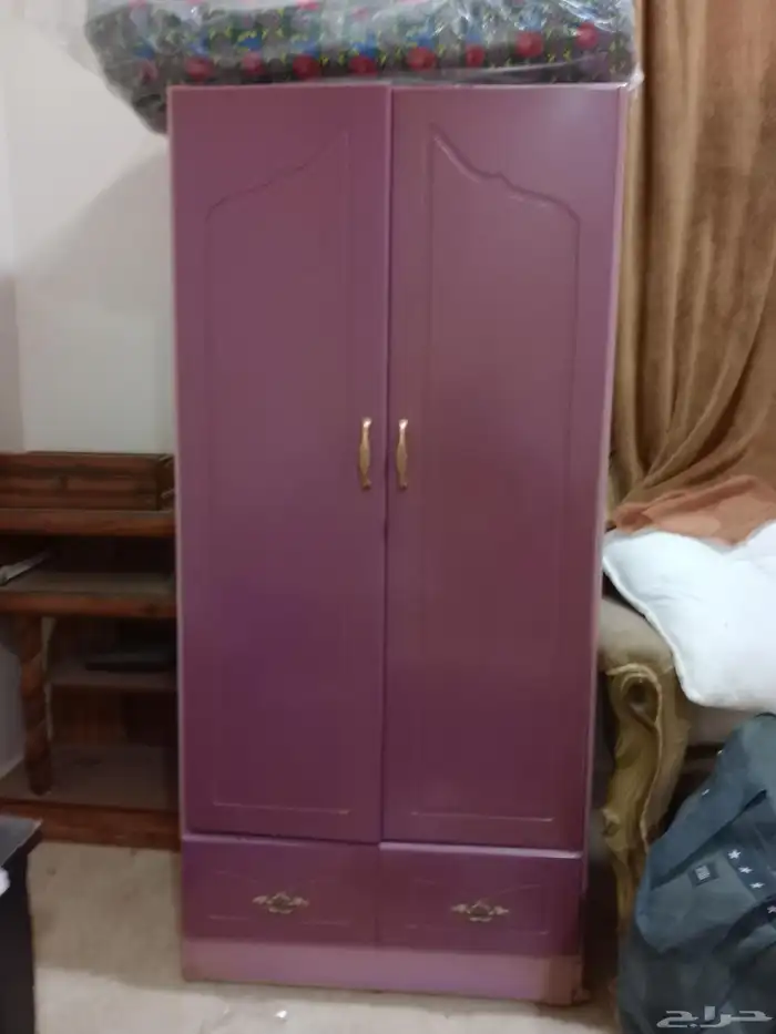دولاب ادراج لحفظ الملابس مقاس 80 سم فى 150سم مستعملة ب50ريال 3