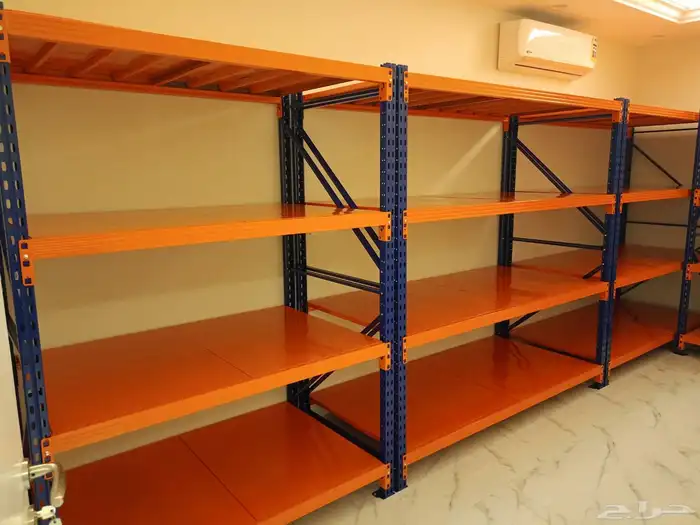 رفوف تخزين منازل مستودعات بجميع الألوان وباقل الأسعار 2