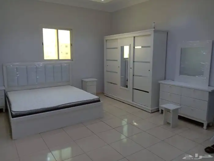 غرف نوم جديده بااسعار مناسبه ب1600 شامل التوصيل والتركيب مع 3