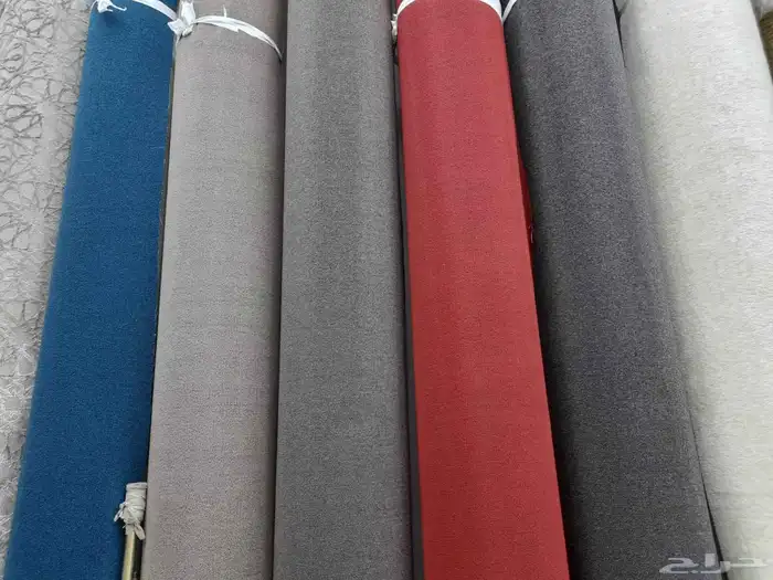 مفروشات موكيت ساده فنيل عشب 3