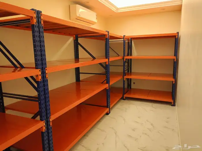 رفوف تخزين منازل مستودعات بجميع الألوان وباقل الأسعار 3