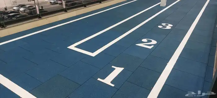 أرضيات ربل مطاطية عالية التحمل مناسبة للصالات الرياضية 13