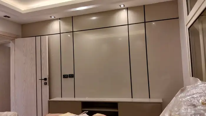 خزائن ومطابخ وغرف نوم خشب 33