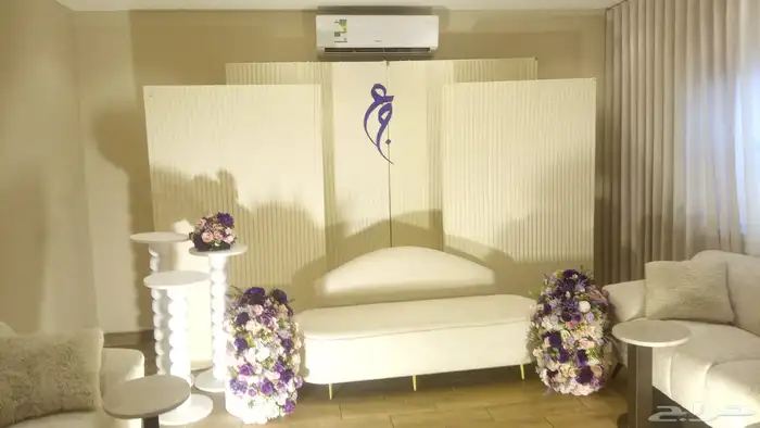 عرض خاص بكج كامل كوشه مع مدخل ضيافه وركن الاسماء 1200ريال فق 5