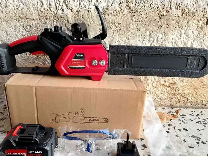 منشار خشب 12انش بطارية 48فولت 1