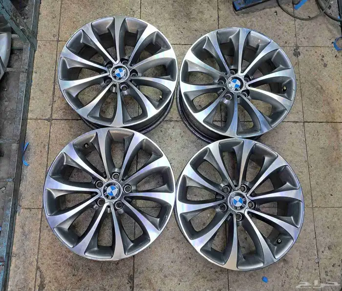 جنوط بي ام دبليو 2015 مقاس18 اصليه وكاله 5