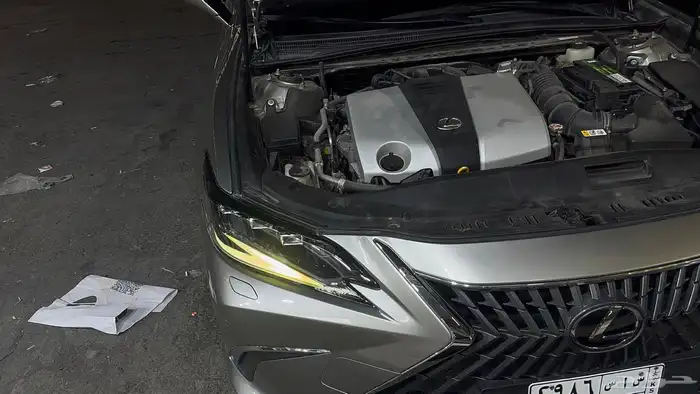 اصلاح صفار ليد النهاري والسكن لكزس Es350 3