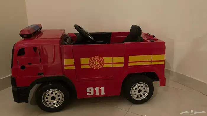 سياره مطافي اطفال فقط ناقصها بطاريه السعر 450الاستعمال قليل 2