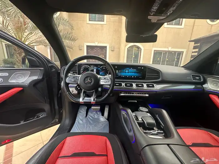 مرسيدس GLE53 2022 نظيف لوحة مميزة 8