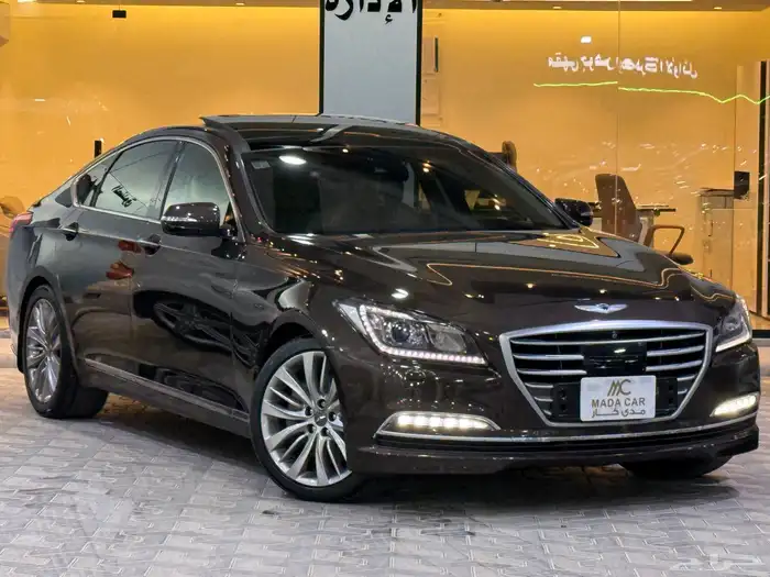 جنسس - G80 - بلاتينيوم - 2017 ( بحالة ممتازة ) 2