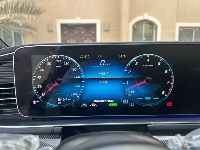 مرسيدس GLE53 2022 نظيف لوحة مميزة 7